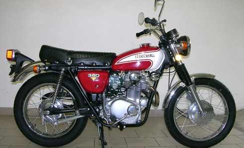 Honda 350cc del 1972