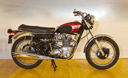 Triumph Trident 750 cc from 1973