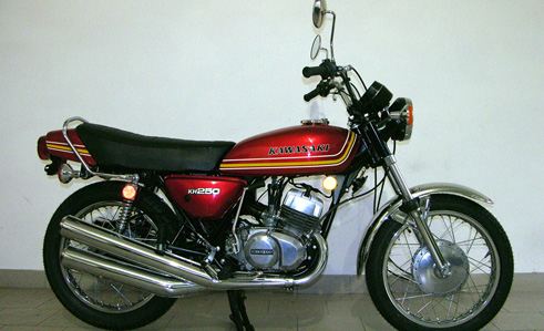 Kawasaki KH 250cc from 1974