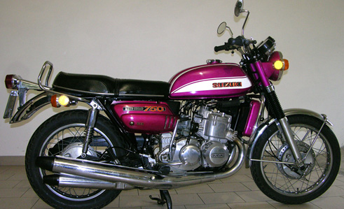 Suzuki Water Cooled 750cc from 1972