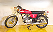 Kawasaki Mach III 1st 500cc red from 1970