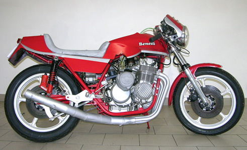 Benelli 750cc 6 cylinders from 1975