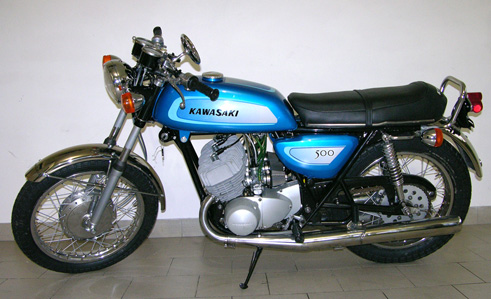 Kawasaki 500cc H1A from 1973